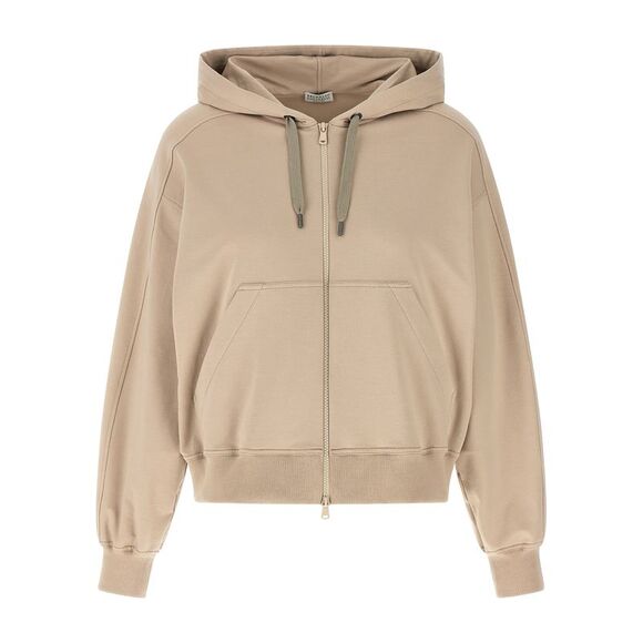 Brunello Cucinelli Women's Solomei Ad Mcccxci Hoodie